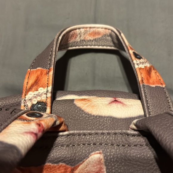 Granny Tabby Cat Backpack by Betsey Johnson - Picture 5 of 5